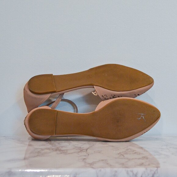 NICOLE | NUDE LASER CUT FLATS - Picture 4 of 6